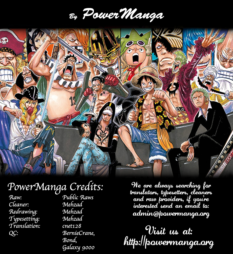 One Piece - Chapter 819 - Page 1