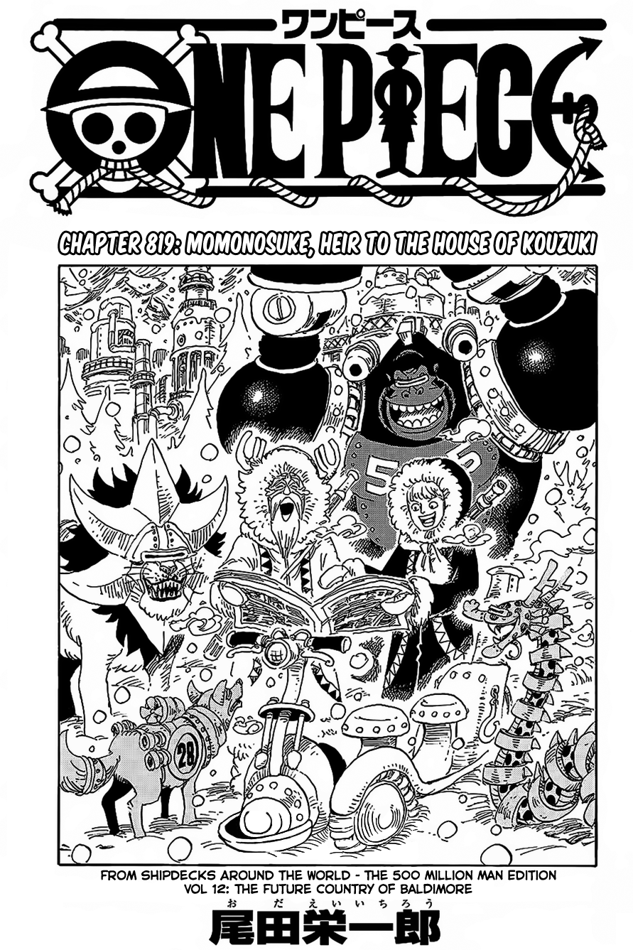 One Piece - Chapter 819 - Page 2