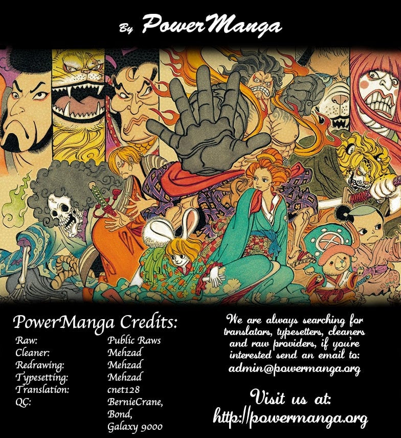 One Piece - Chapter 822 - Page 1