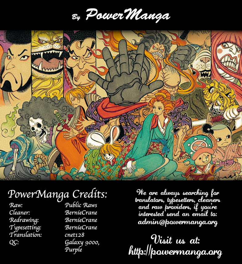 One Piece - Chapter 825 - Page 1