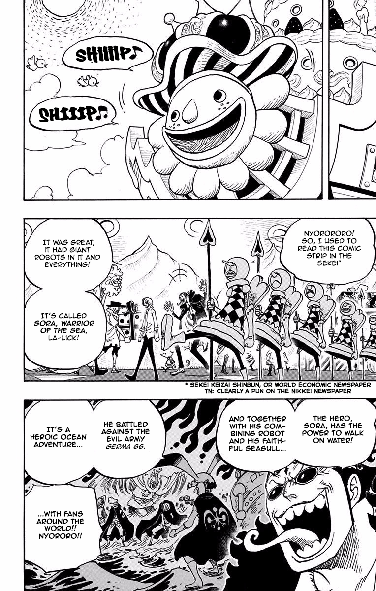 One Piece - Chapter 825 - Page 3