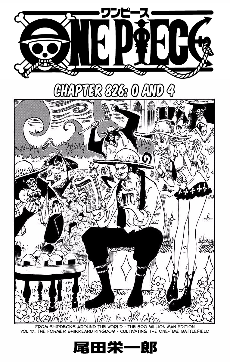 One Piece - Chapter 826 - Page 2