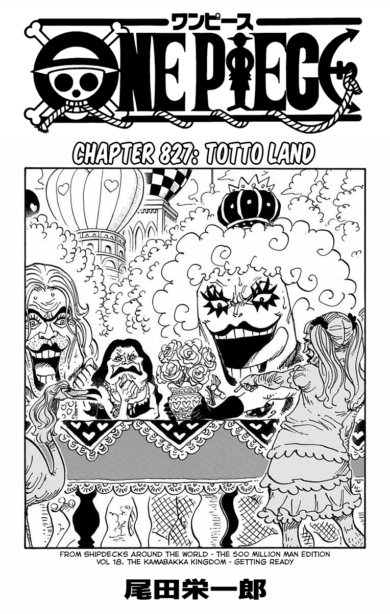 One Piece - Chapter 827 - Page 2