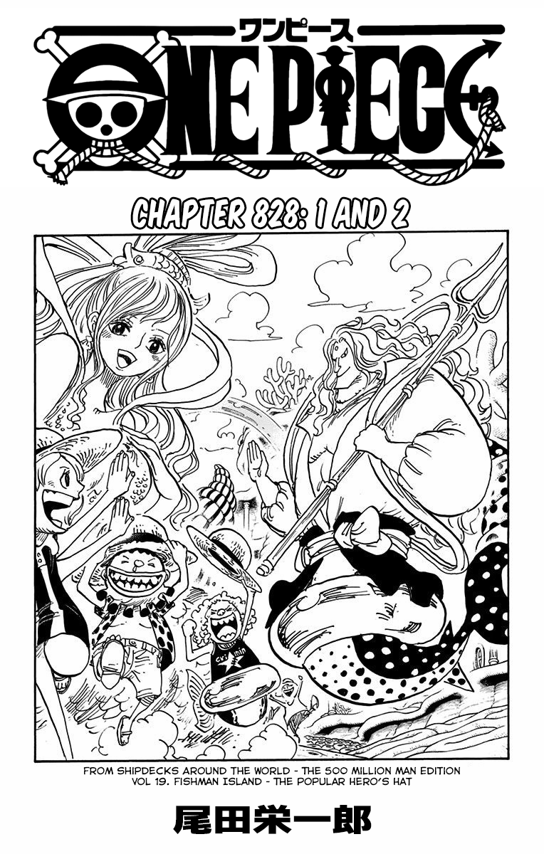 One Piece - Chapter 828 - Page 2