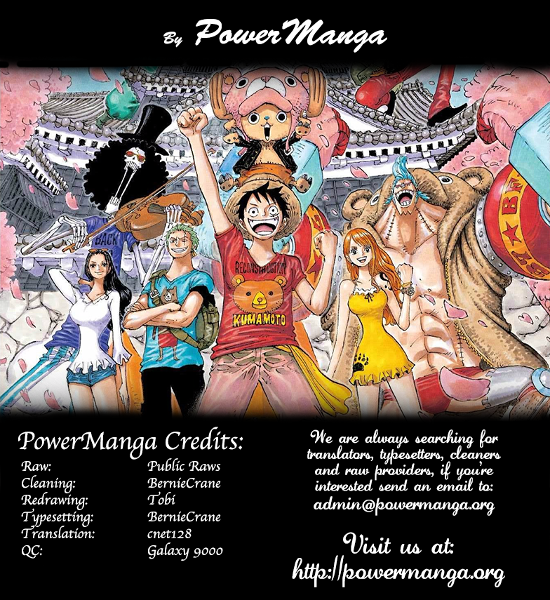 One Piece - Chapter 831 - Page 1