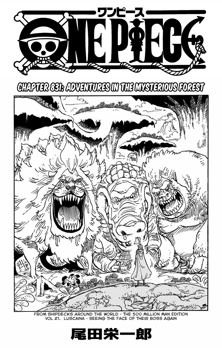 One Piece - Chapter 831 - Page 2