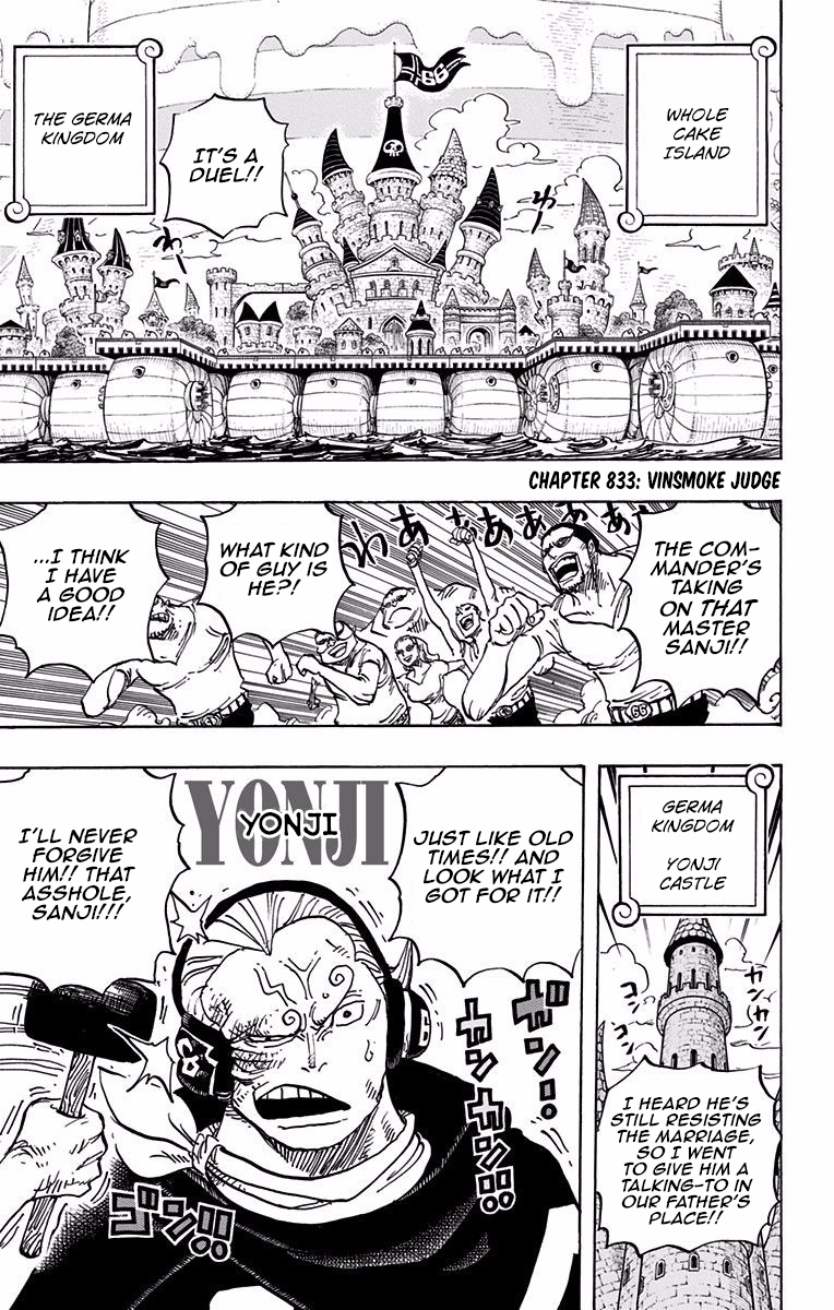 One Piece - Chapter 833 - Page 4