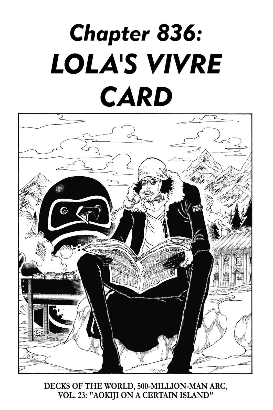 One Piece - Chapter 836 - Page 2