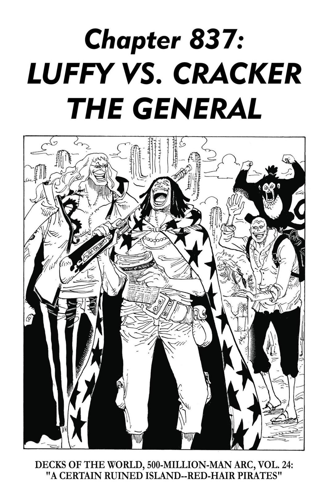 One Piece - Chapter 837 - Page 3