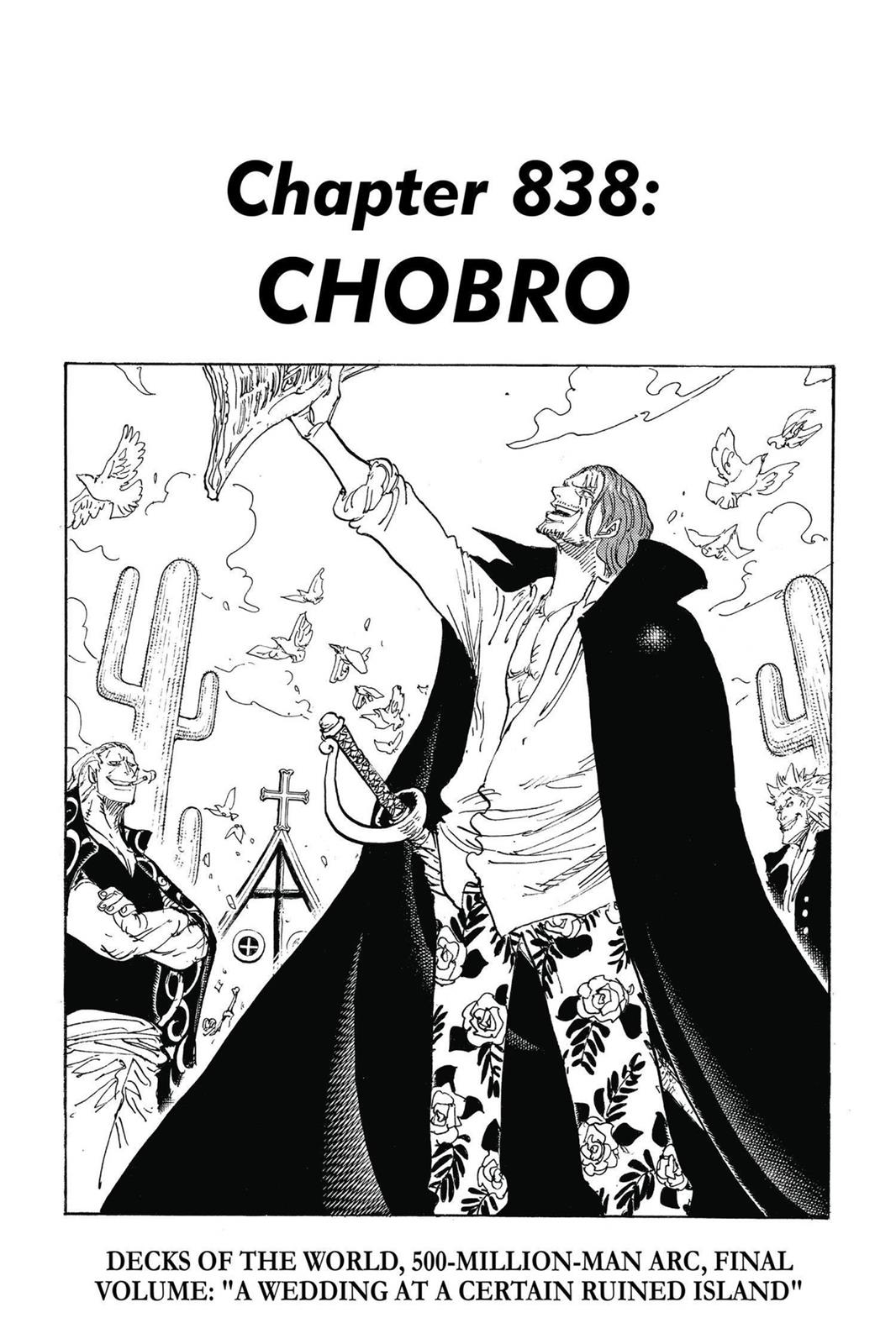 One Piece - Chapter 838 - Page 4