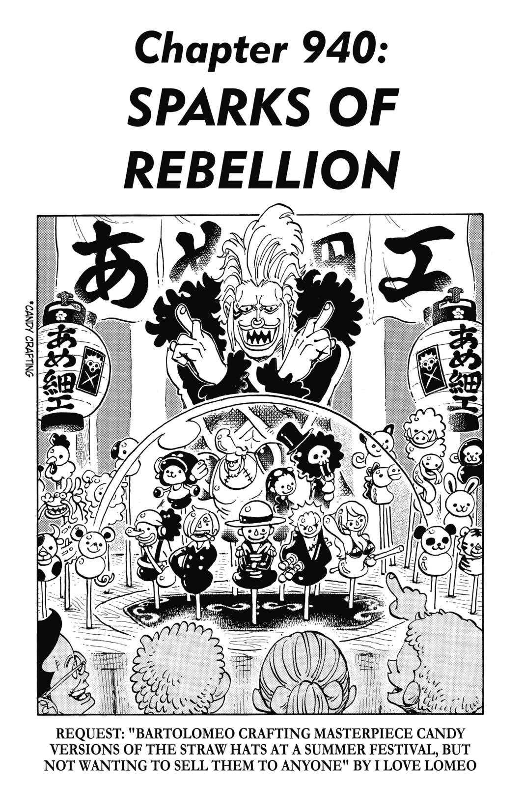 One Piece - Chapter 940 - Page 1