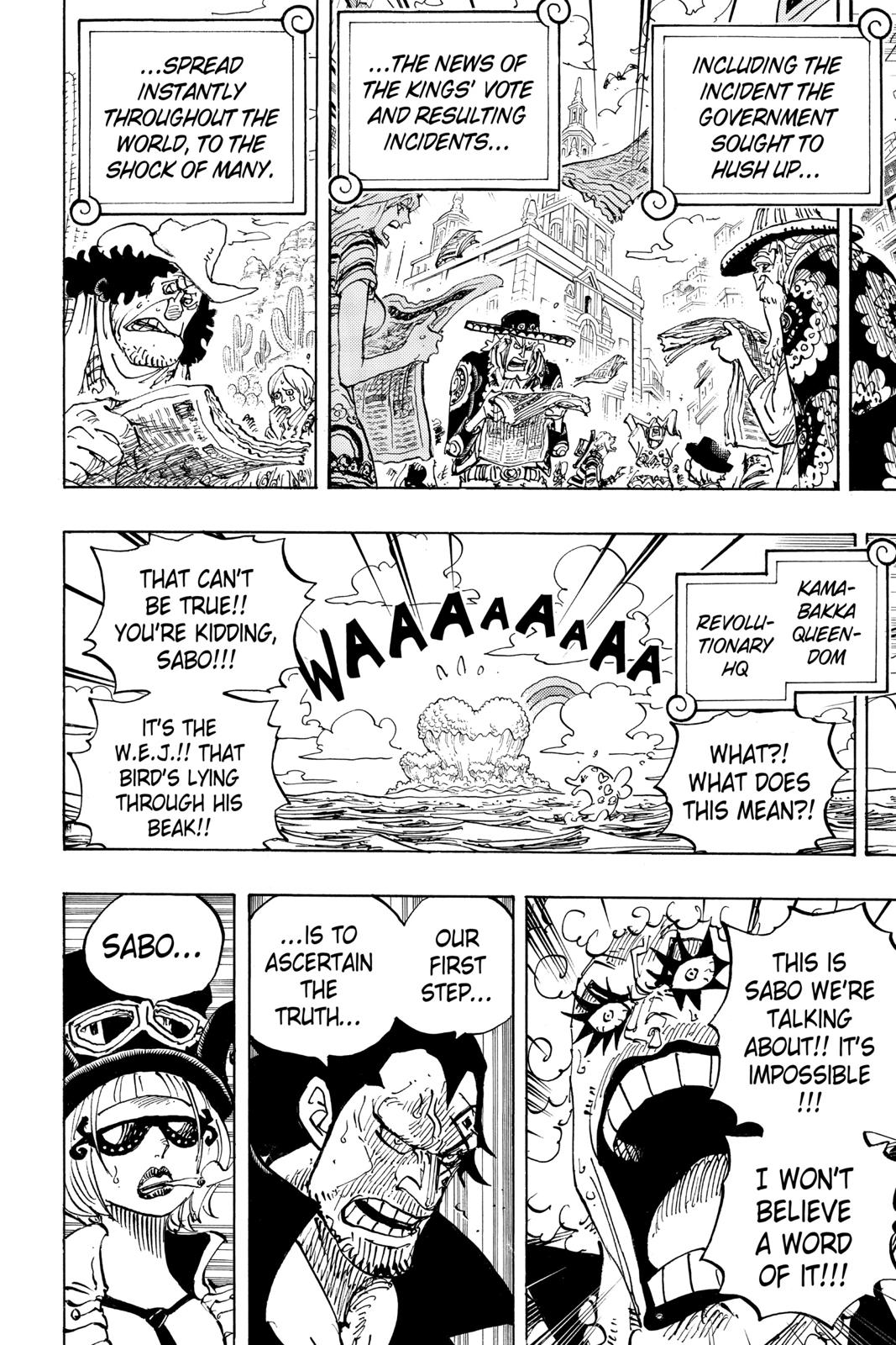 One Piece - Chapter 956 - Page 8