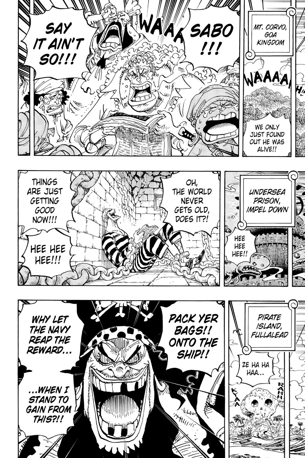 One Piece - Chapter 956 - Page 10