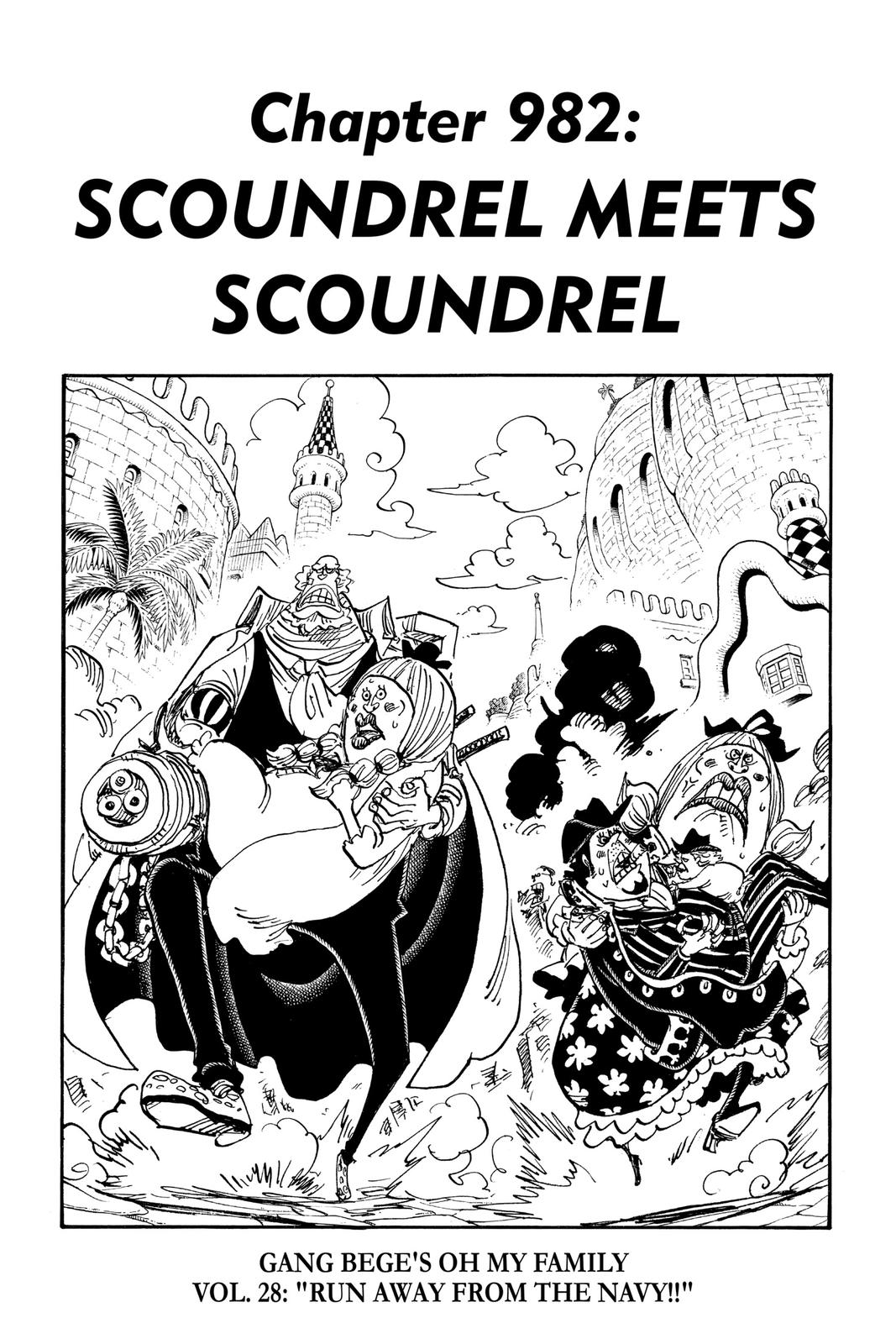 One Piece - Chapter 982 - Page 1