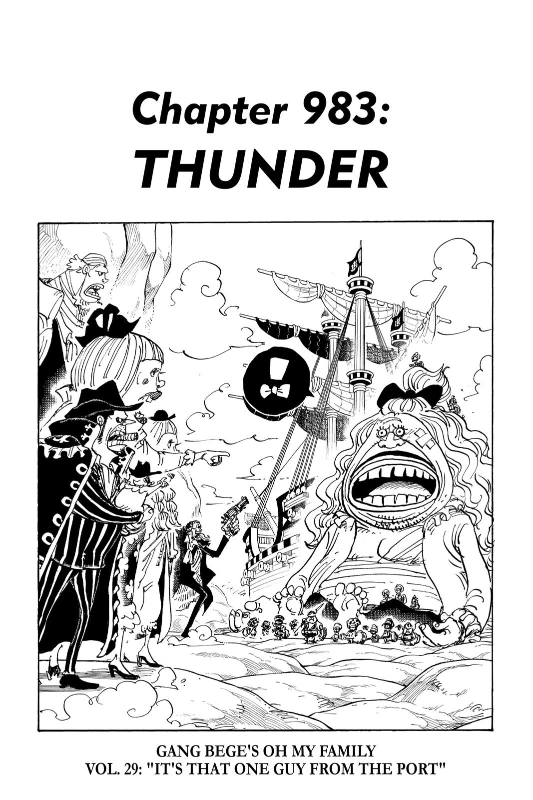 One Piece - Chapter 983 - Page 2