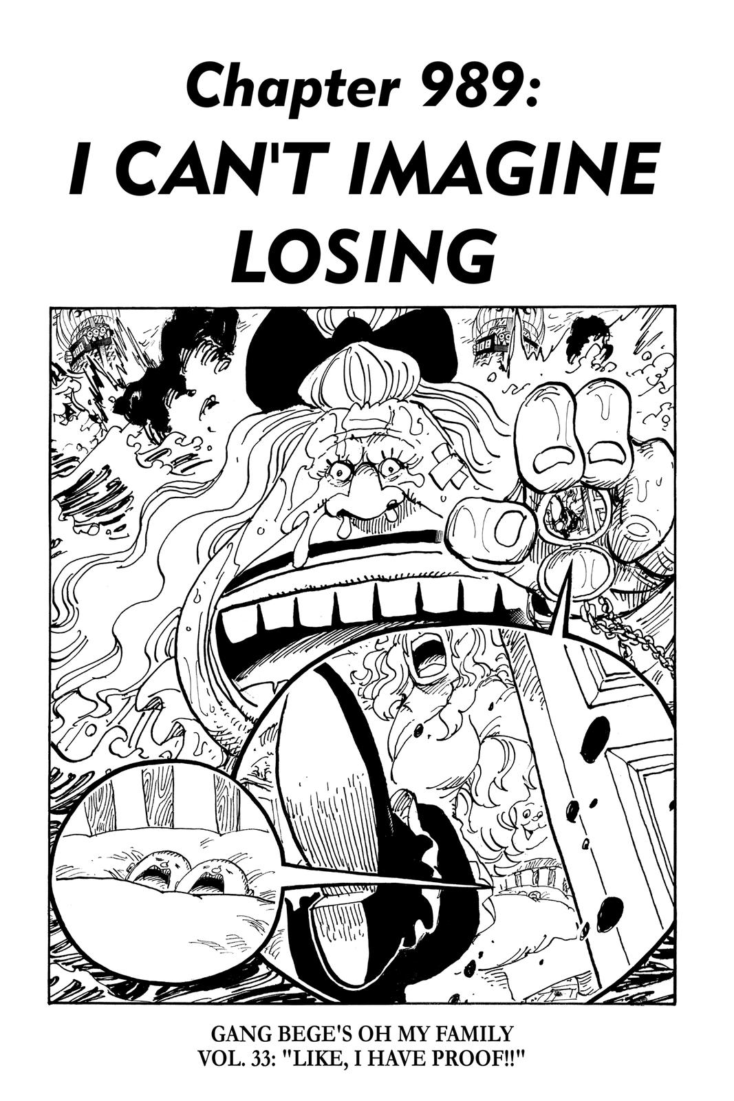 One Piece - Chapter 989 - Page 3