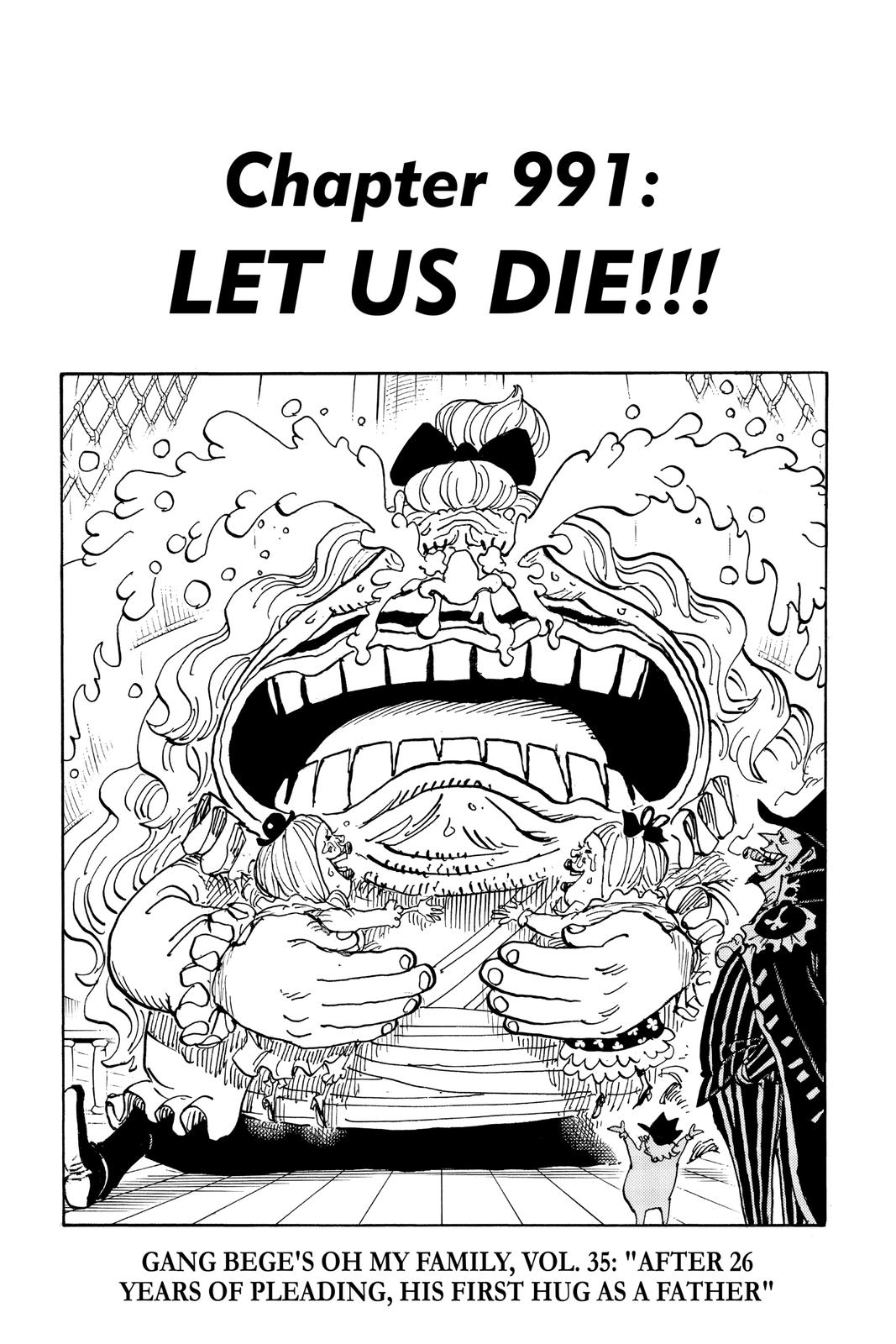 One Piece - Chapter 991 - Page 1