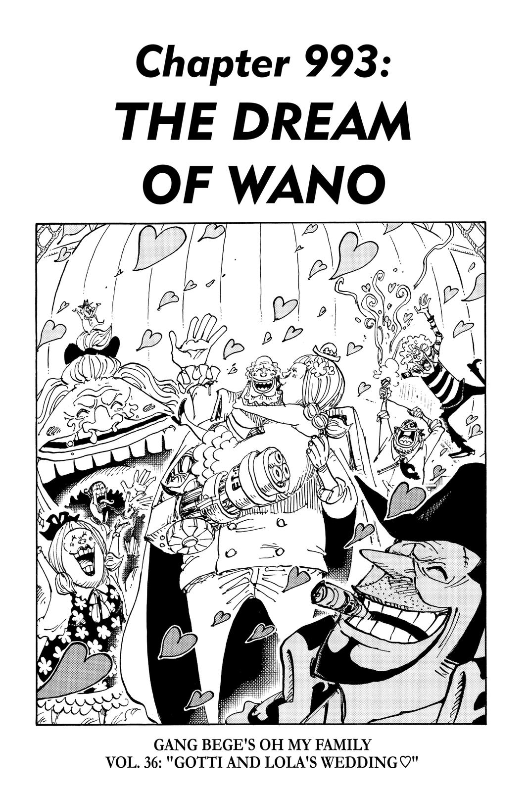 One Piece - Chapter 993 - Page 1