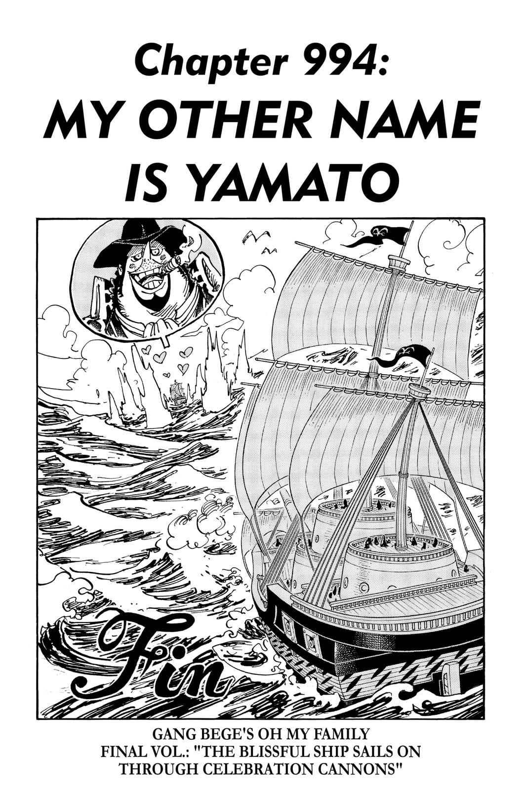 One Piece - Chapter 994 - Page 1