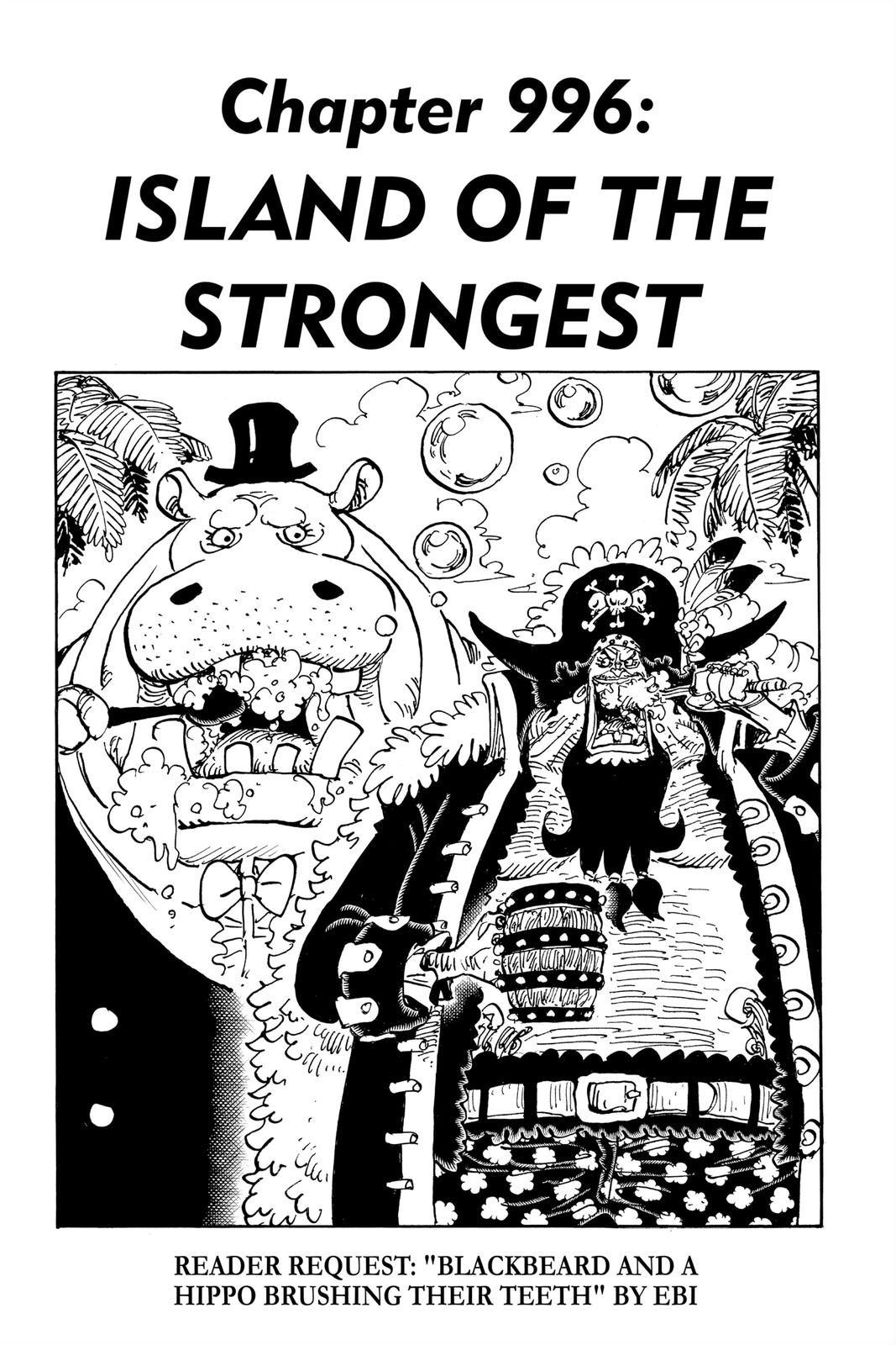 One Piece - Chapter 996 - Page 1