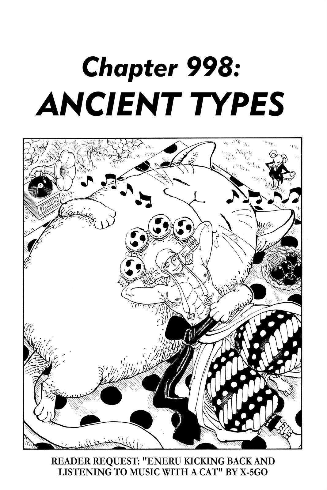 One Piece - Chapter 998 - Page 1