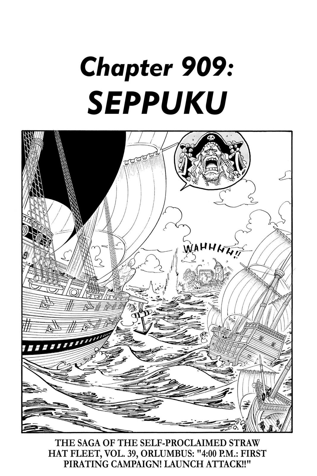 One Piece - Chapter 909 - Page 3
