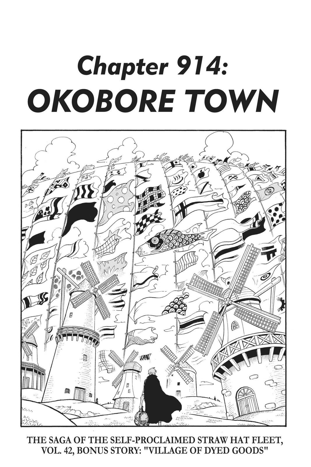 One Piece - Chapter 914 - Page 1