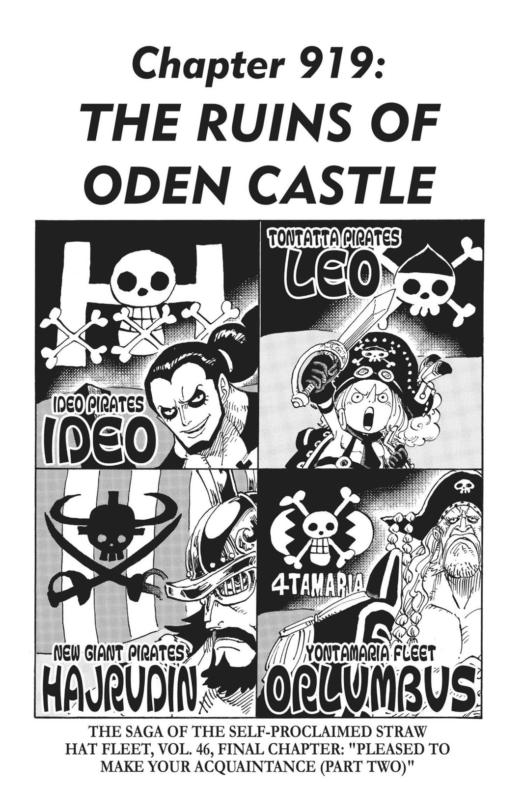 One Piece - Chapter 919 - Page 2