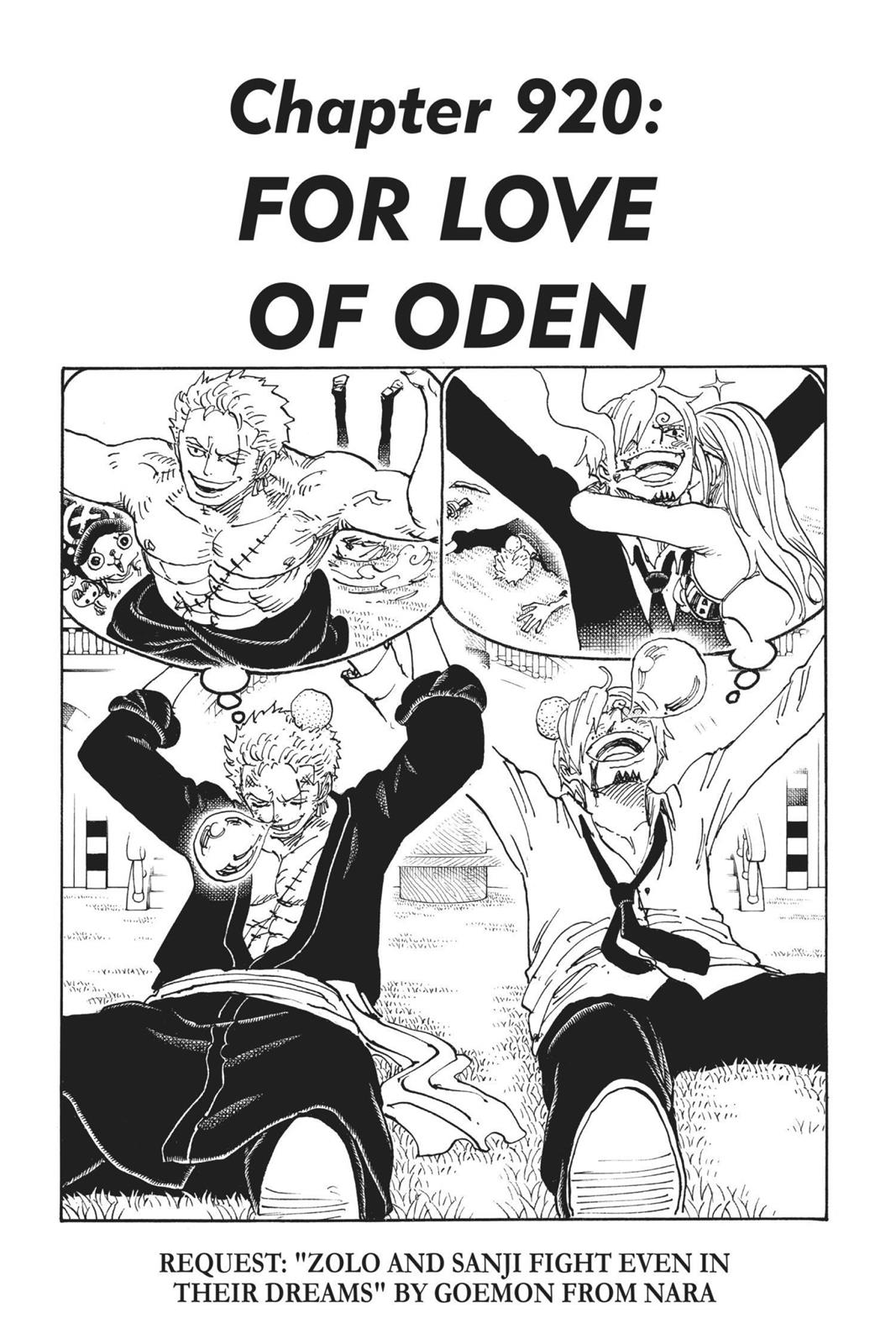 One Piece - Chapter 920 - Page 2
