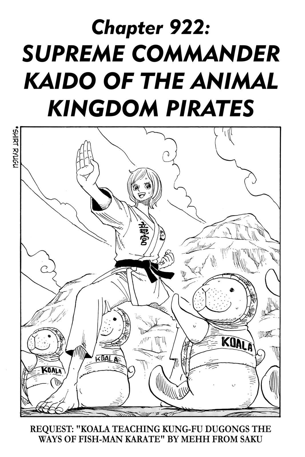 One Piece - Chapter 922 - Page 10