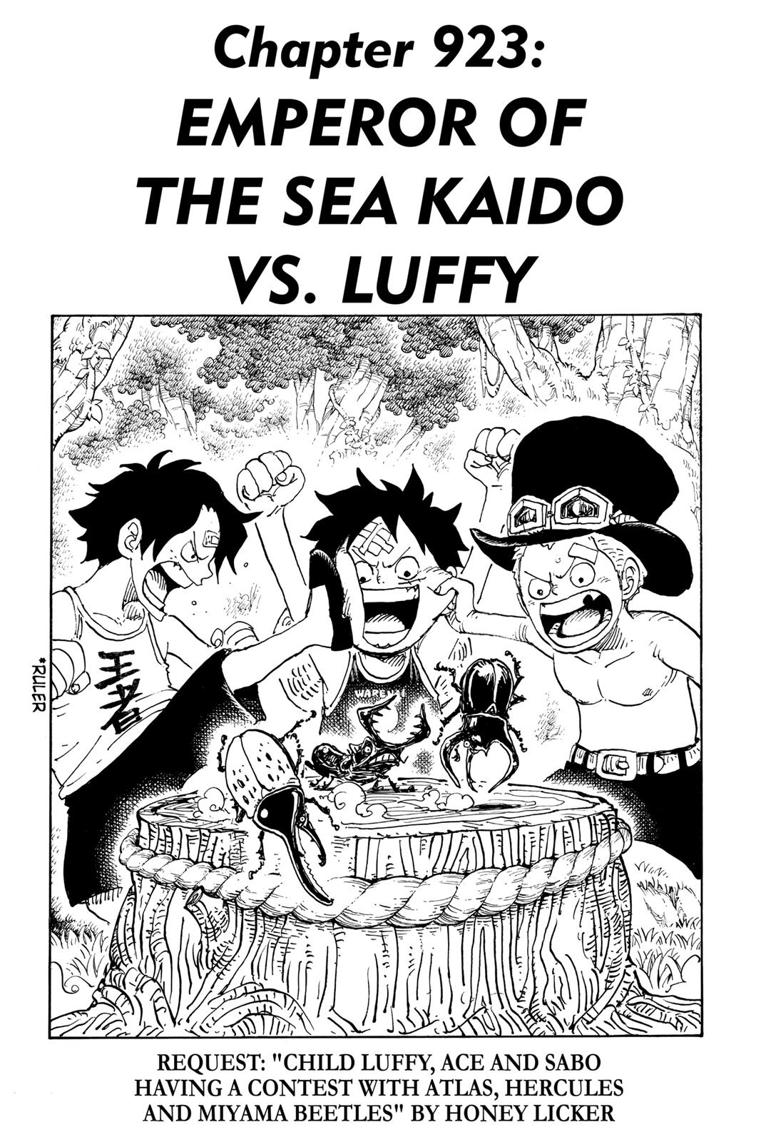 One Piece - Chapter 923 - Page 5