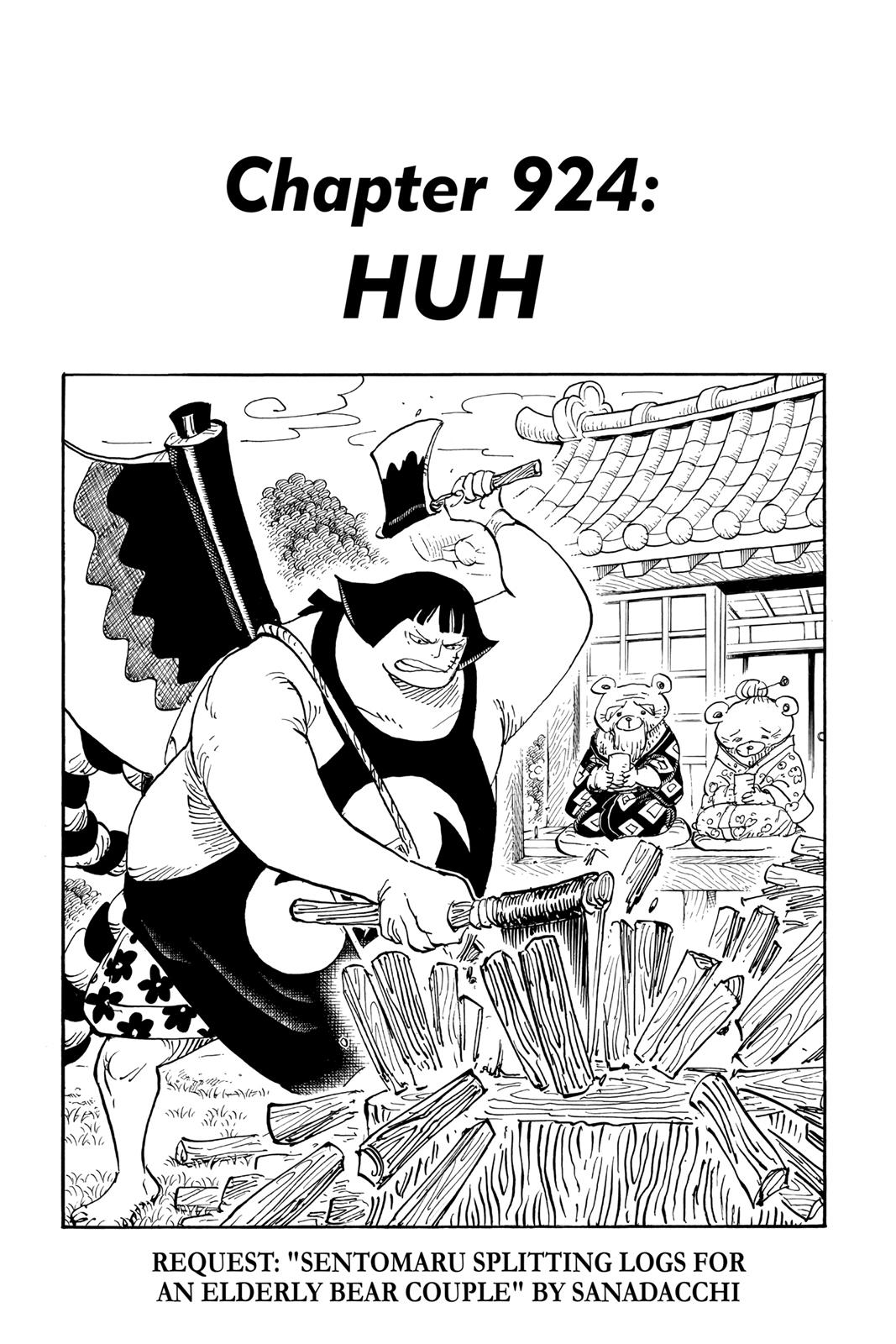 One Piece - Chapter 924 - Page 1