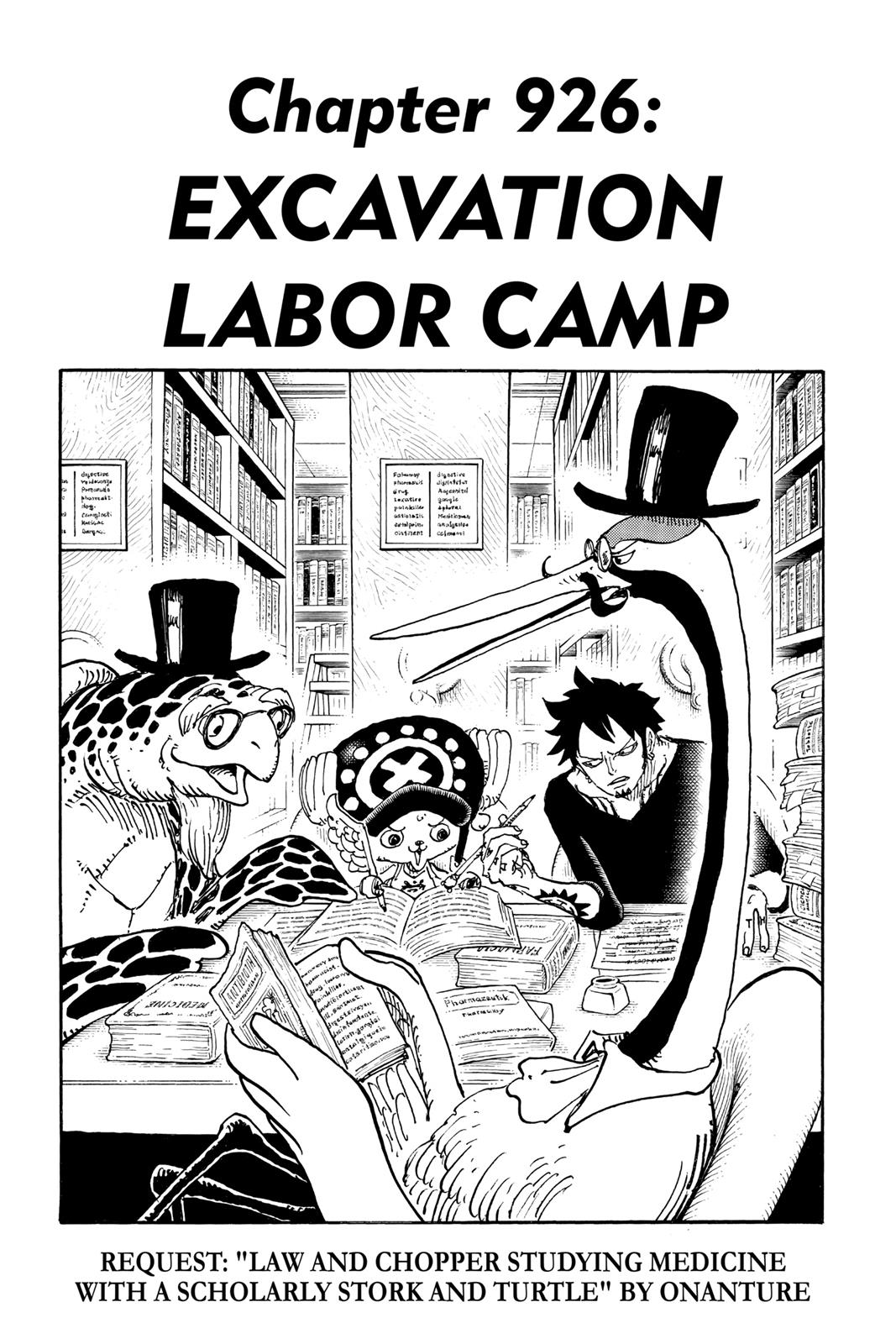 One Piece - Chapter 926 - Page 1