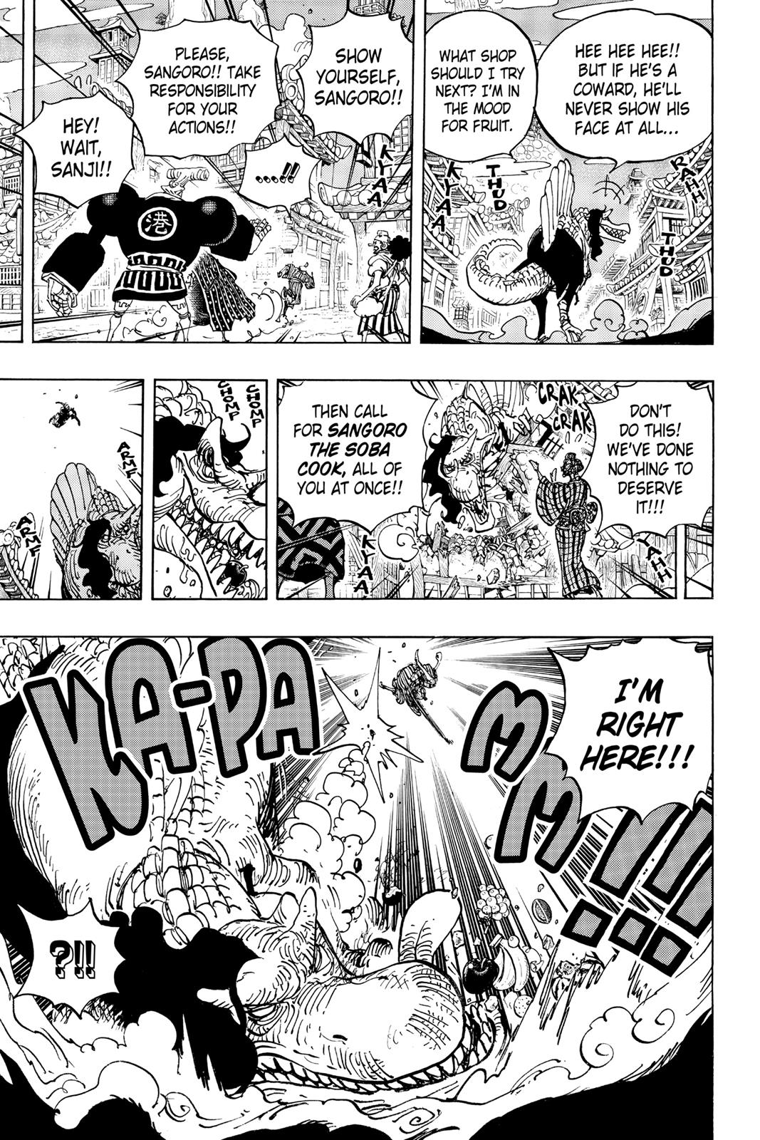 One Piece - Chapter 930 - Page 13