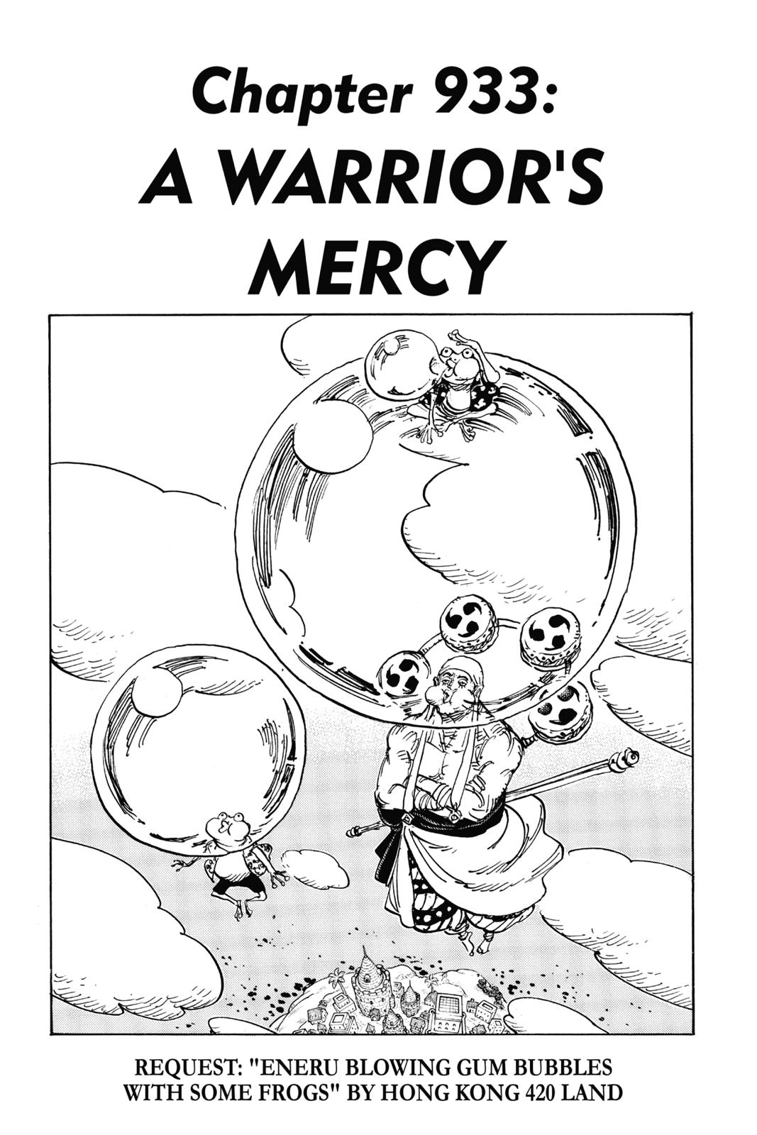 One Piece - Chapter 933 - Page 1