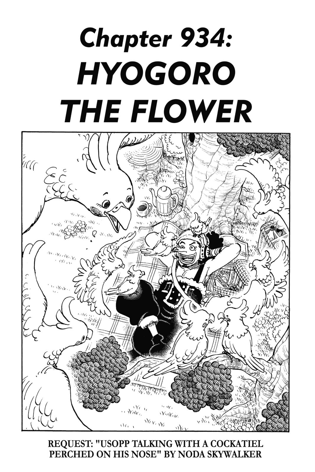 One Piece - Chapter 934 - Page 1