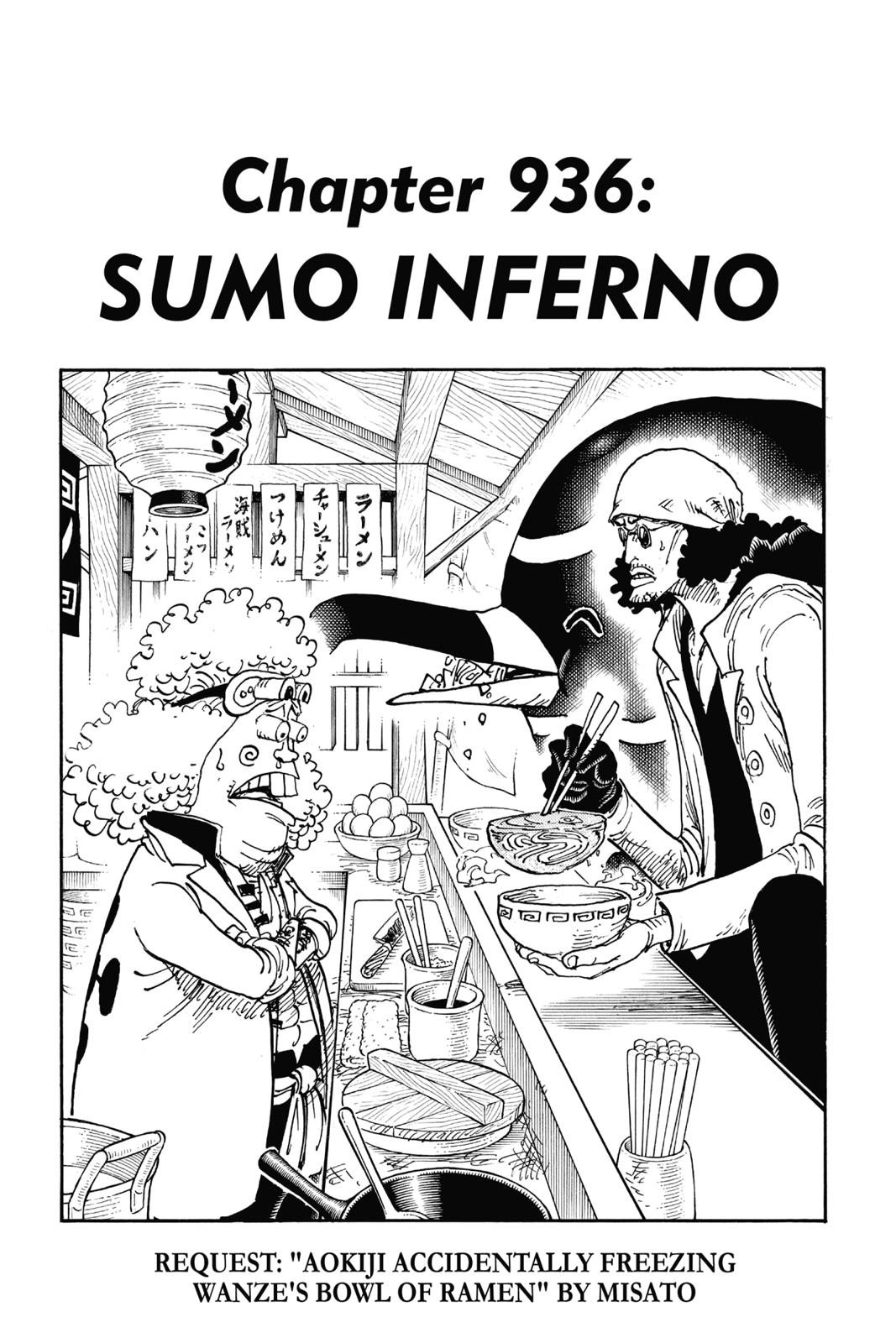 One Piece - Chapter 936 - Page 1