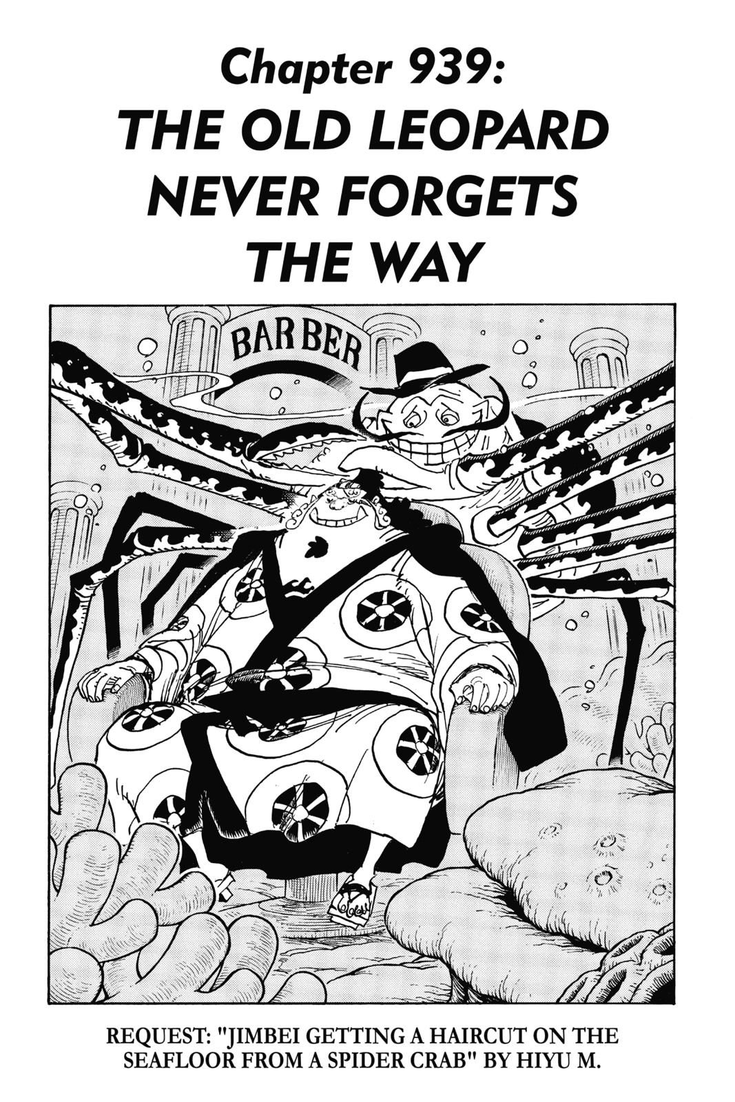 One Piece - Chapter 939 - Page 2
